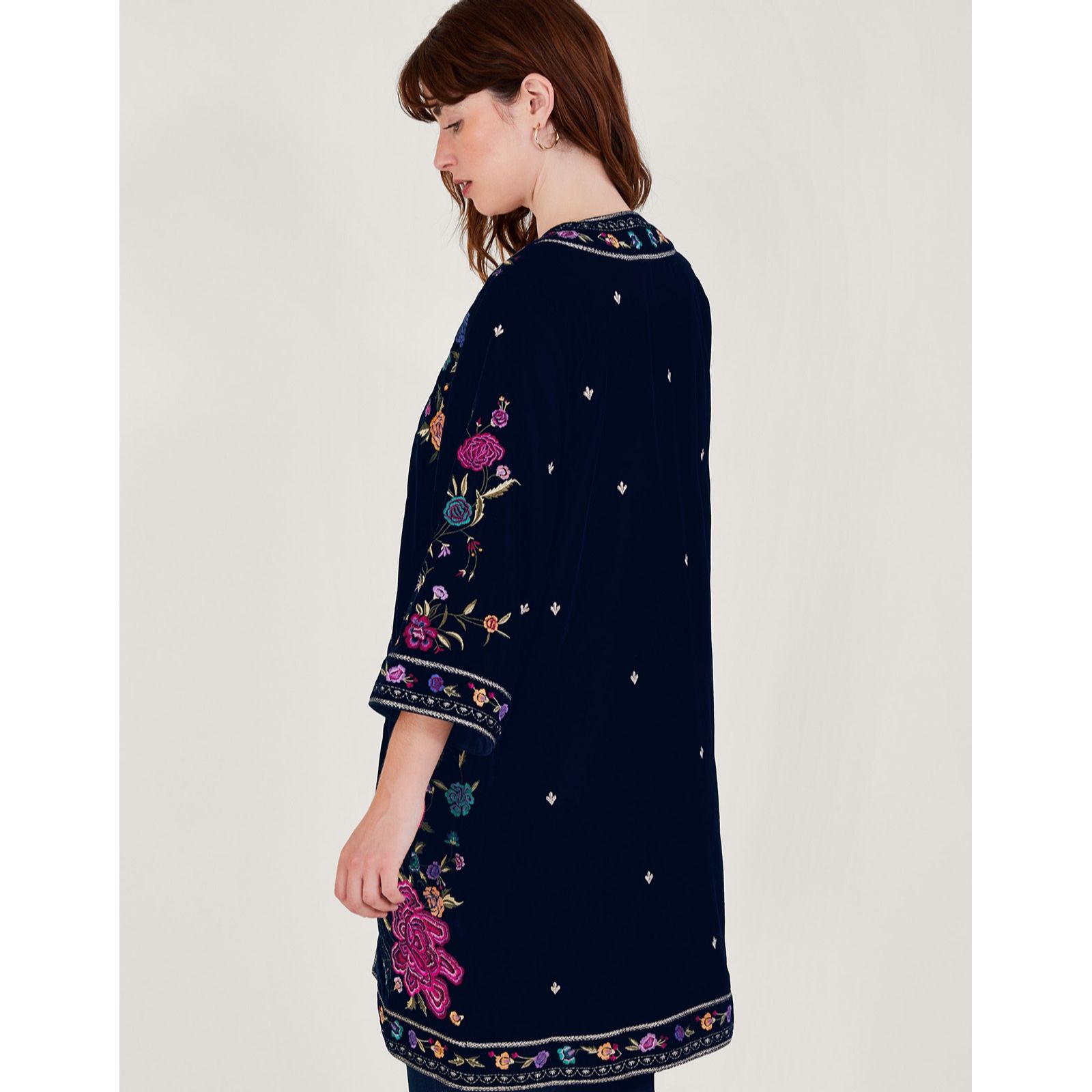 Zara embroidered kimono / - Gem