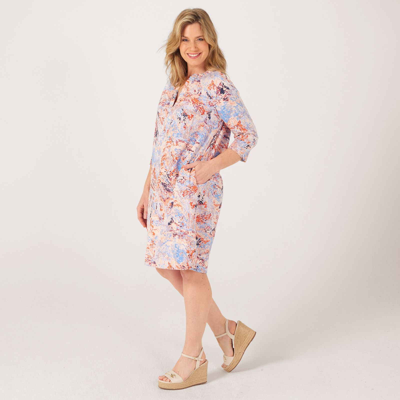 Masai Copenhagen Nokolo Printed Dress - QVC UK