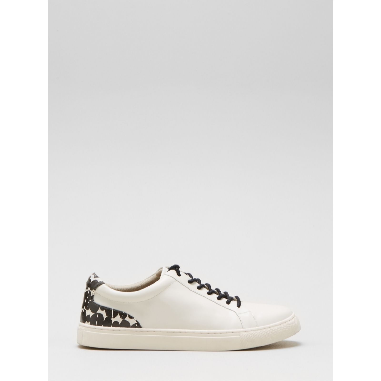 Outlet Ben de Lisi Lace Up Pebble Leather Trainer