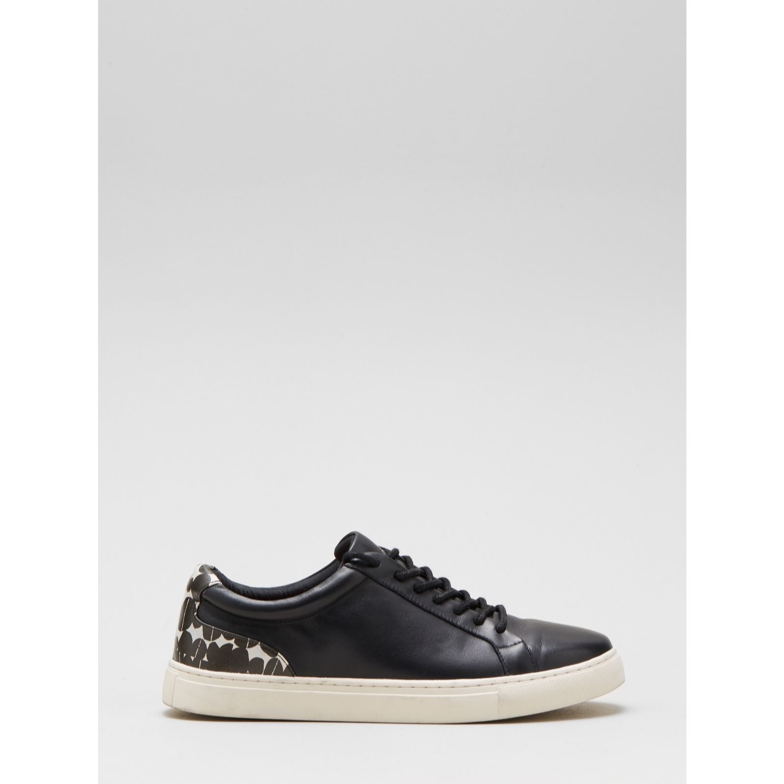 Outlet Ben de Lisi Lace Up Pebble Leather Trainer