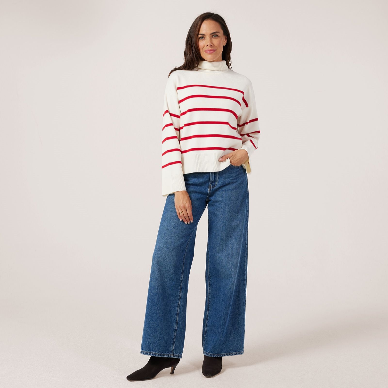Selected Femme Kamma Roll Neck Knitted Jumper