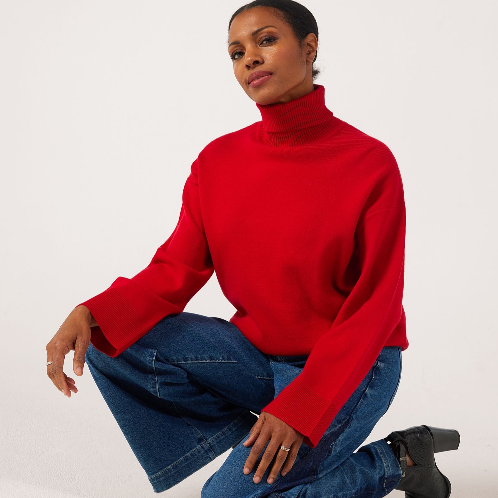 Selected Femme Kamma Roll Neck Knitted Jumper