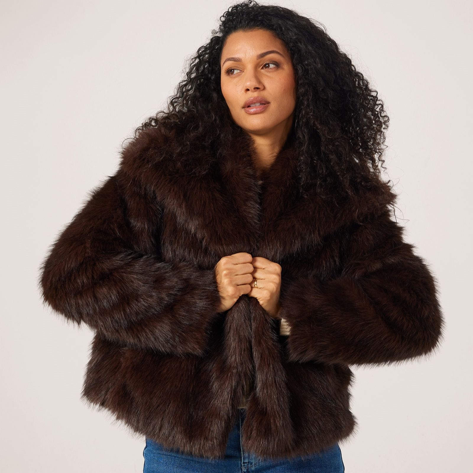 Only Dawn Faux Fur Jacket