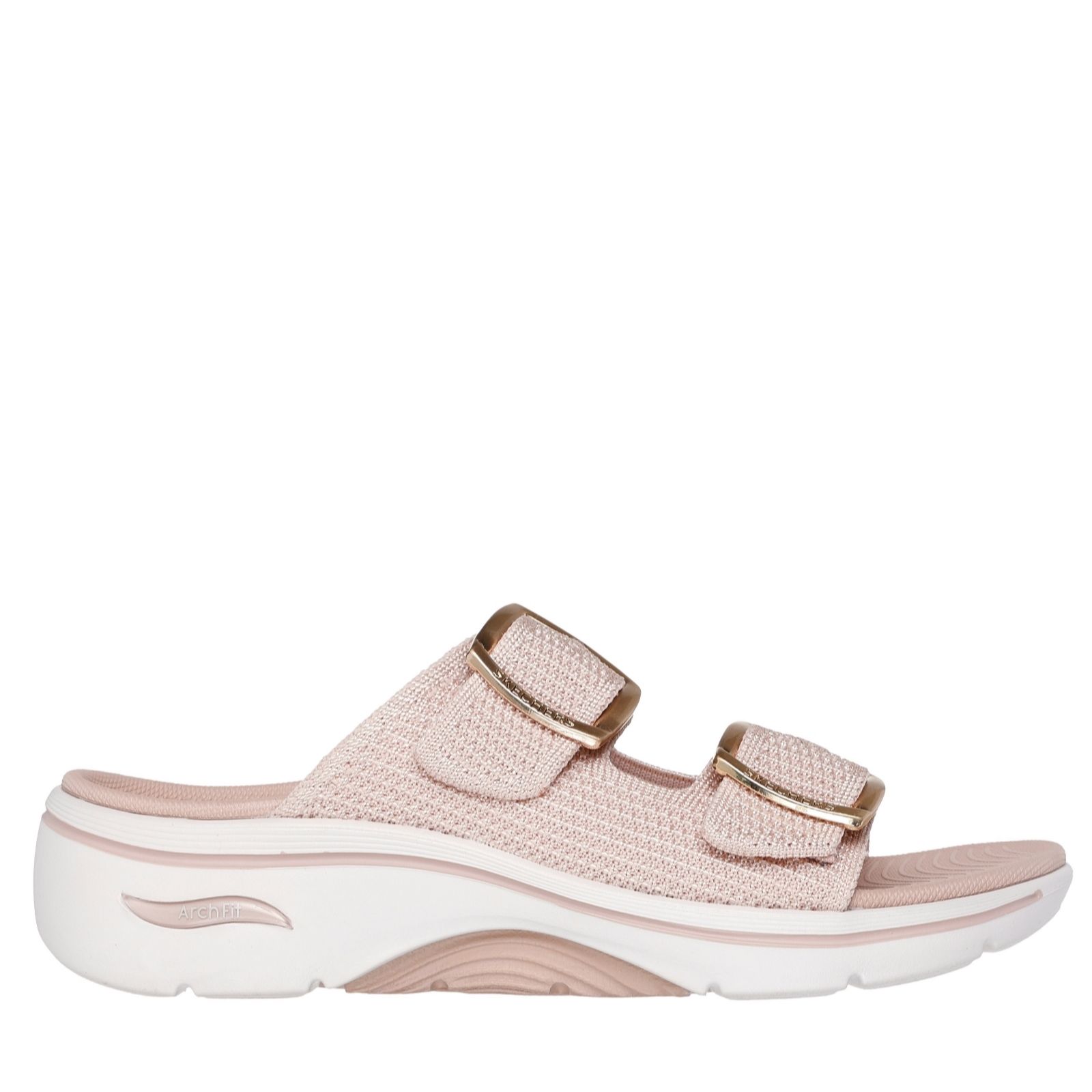 Outlet Skechers Go Walk Arch Fit 2.0 Sandal Destined Slide Sandal