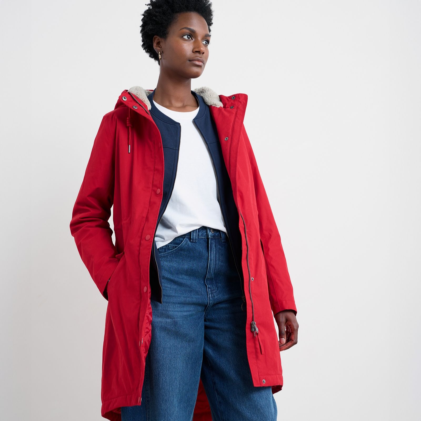 Seasalt Cornwall Plant Hunter Waterproof Coat Standard