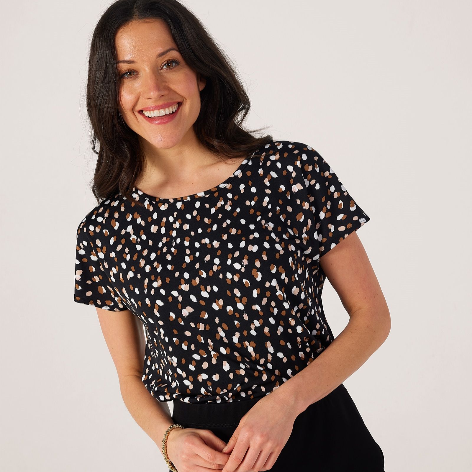 Kim & Co Printed Brazil Jersey Masha Top