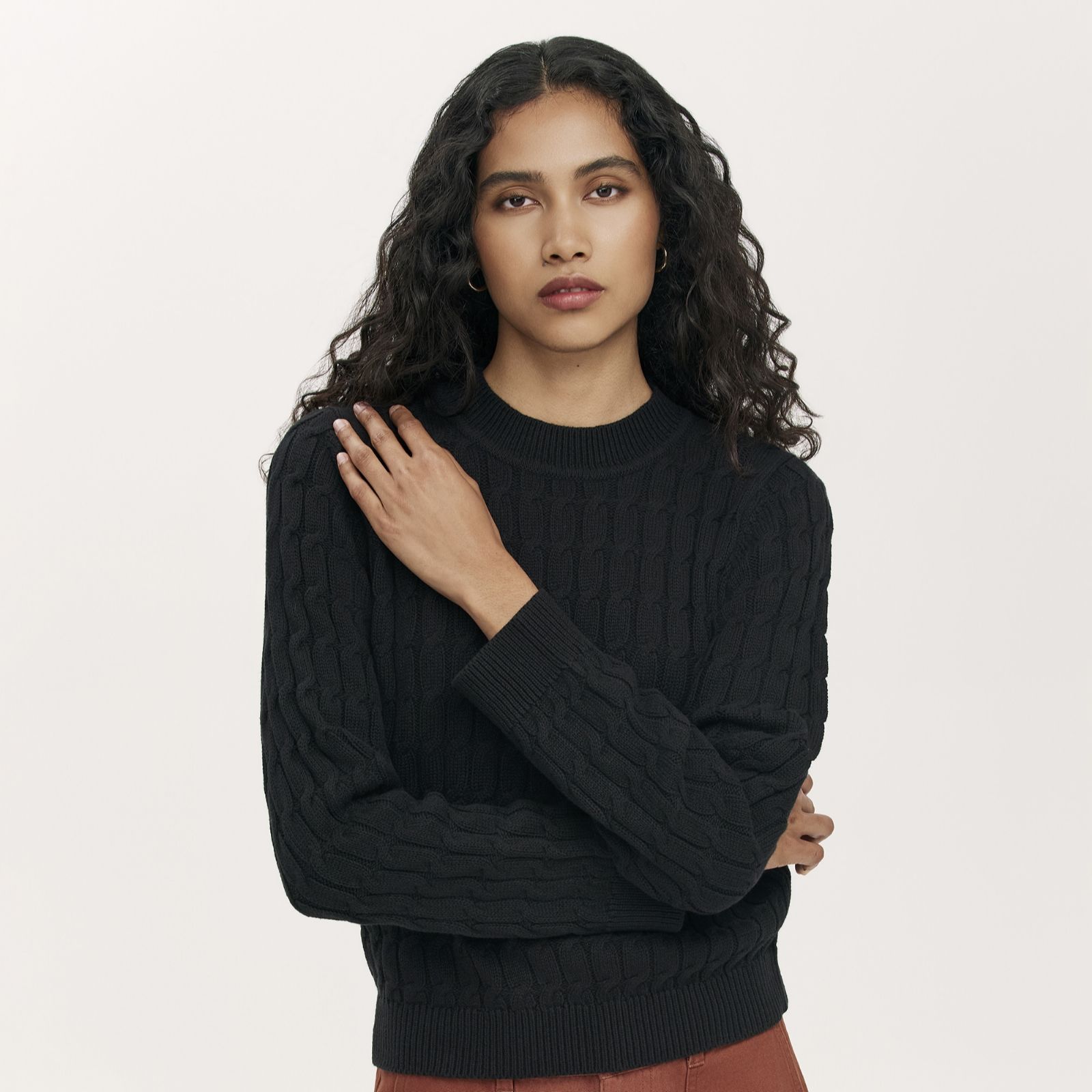 Finery London Frida Pointelle Knitted Jumper