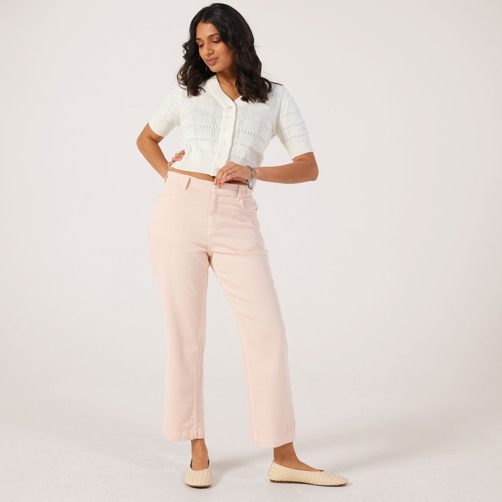 Masai Copenhagen Portiscan Cotton Stretch Cropped Trouser