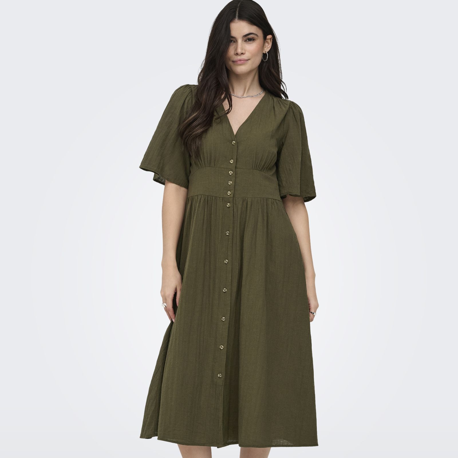 Only Tizana Simple Midi Dress