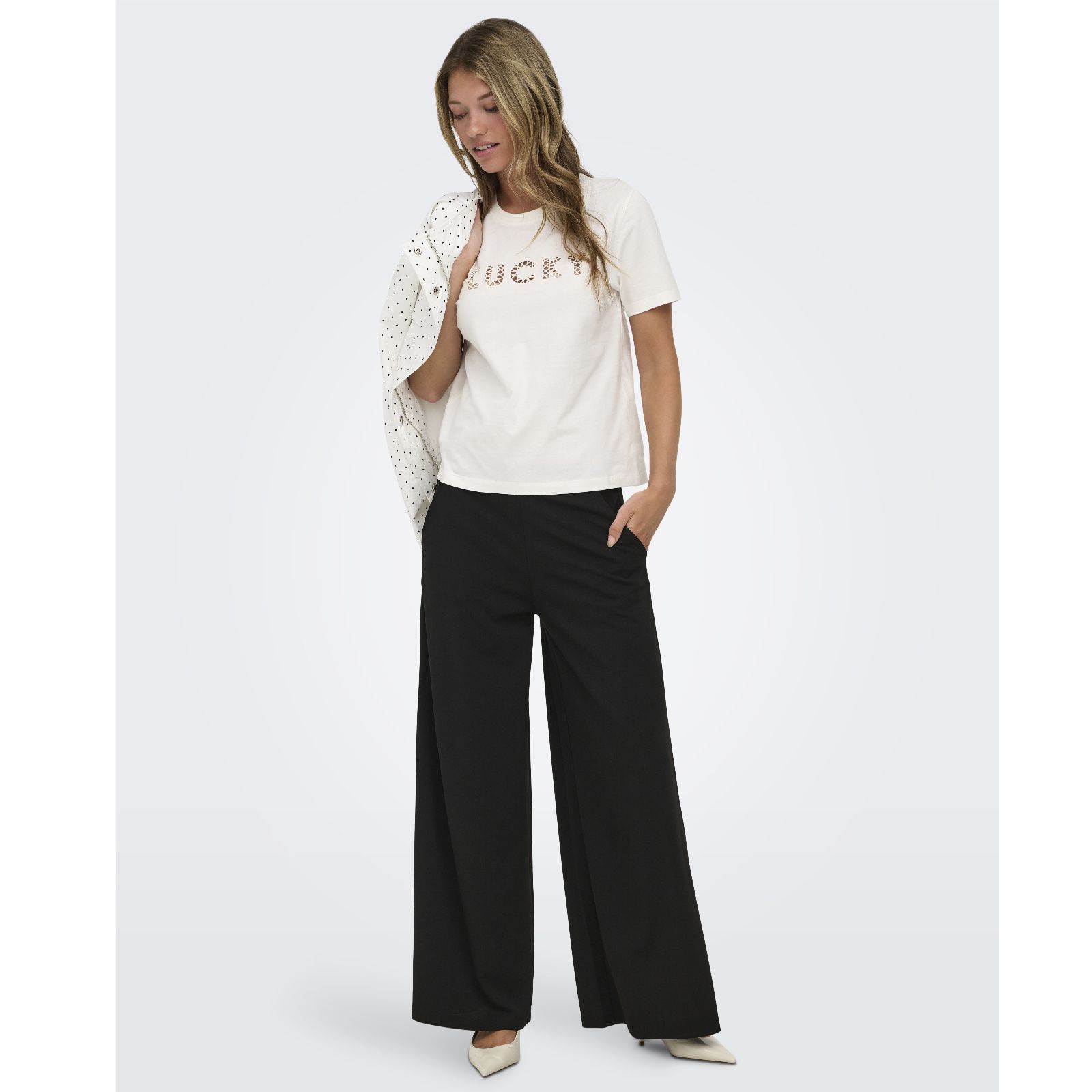 JDY Tanja Wide Flowy Trouser