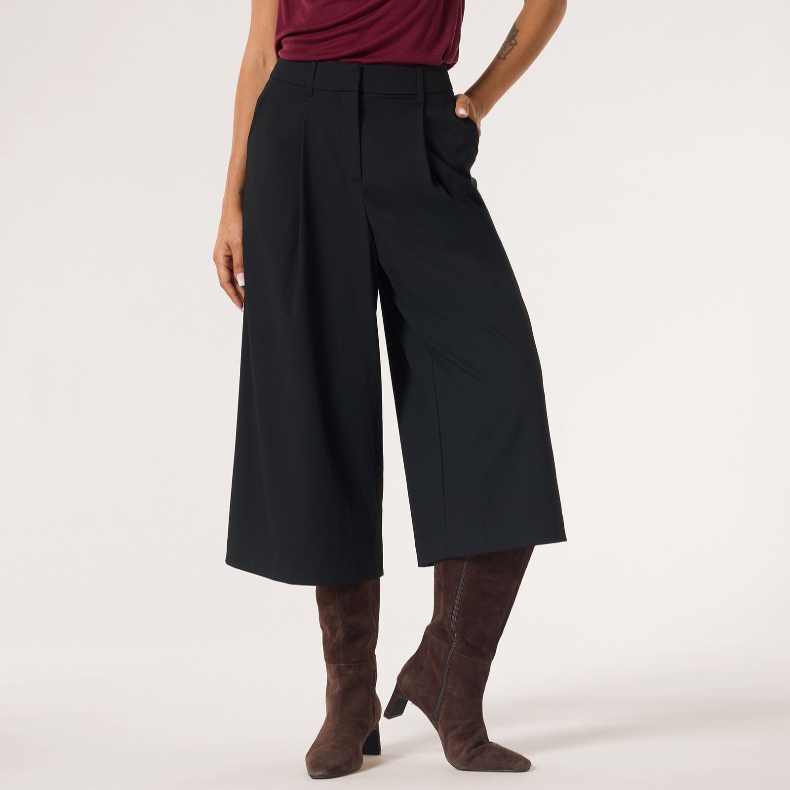 Ben de Lisi Pleat Front Culotte Petite