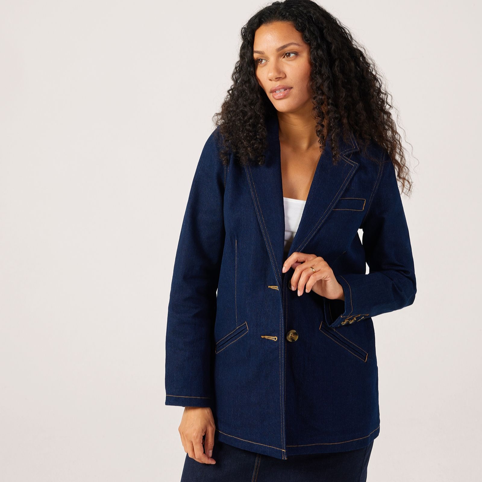 Ruth Langsford Denim Blazer