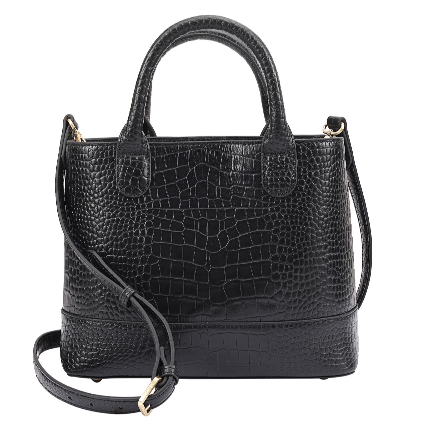 Ruth Langsford Croc Leather Convertible Cross-Body Bag