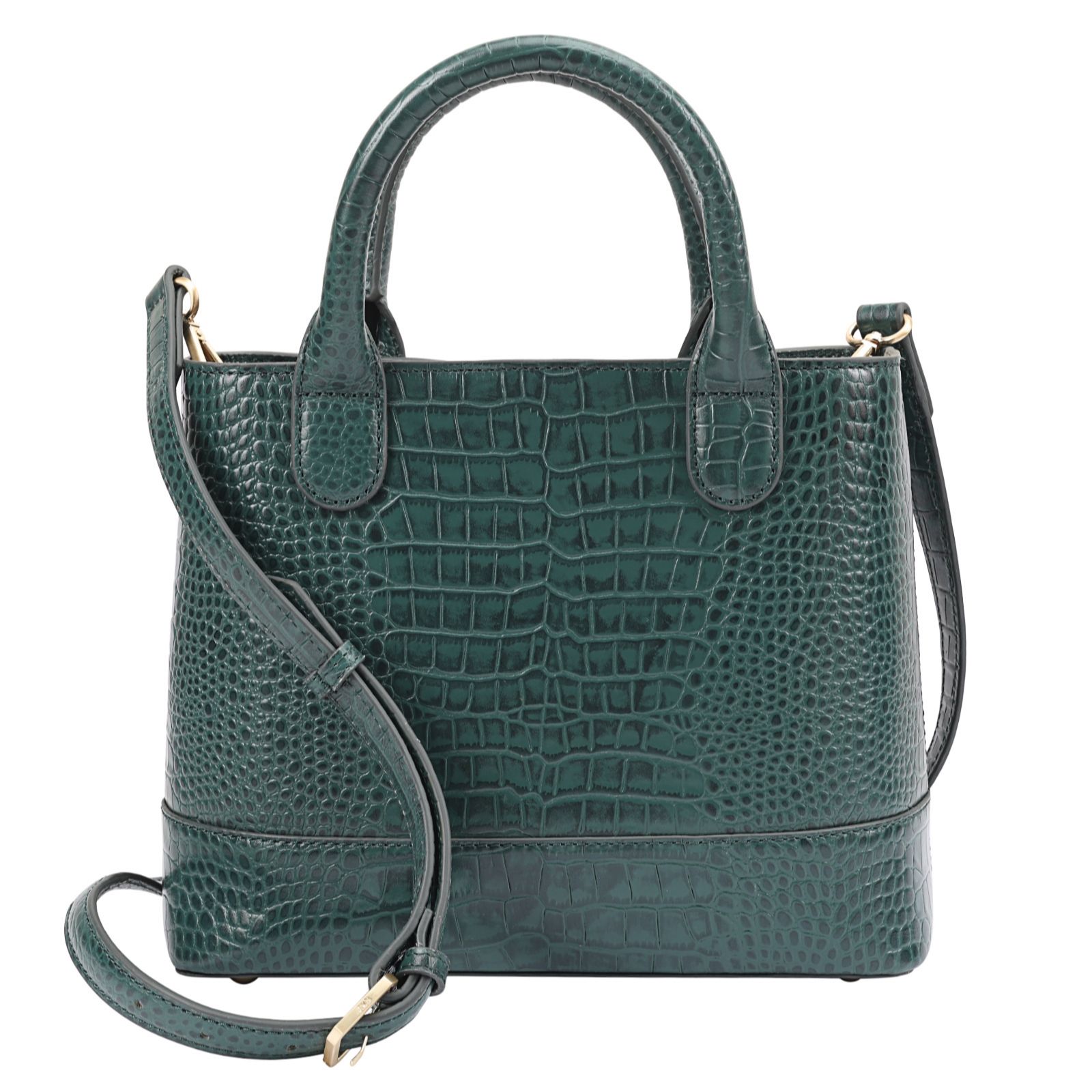 Ruth Langsford Croc Leather Convertible Cross-Body Bag