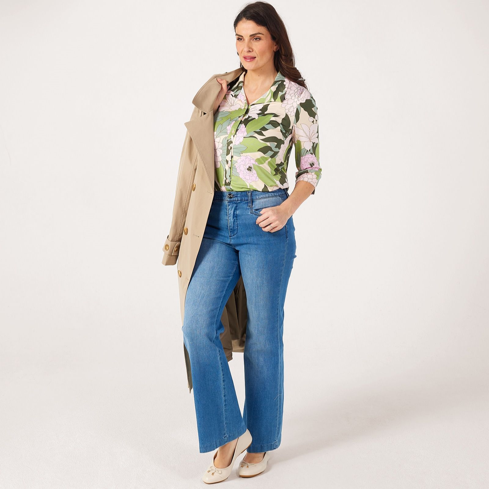 Kim & Co Printed Brazil Jersey Shirt