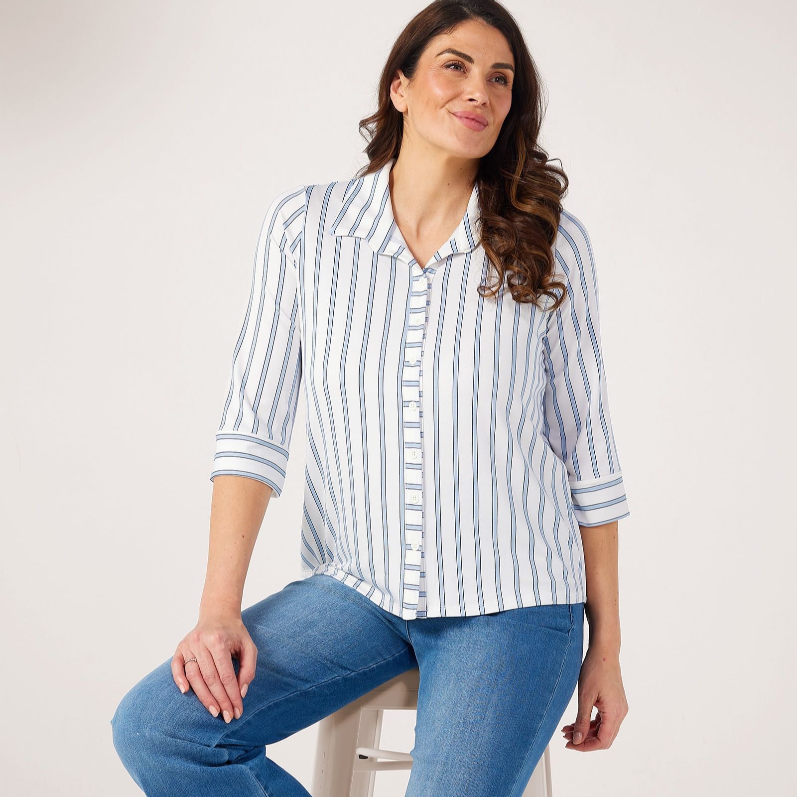 Kim & Co Printed Brazil Jersey Shirt