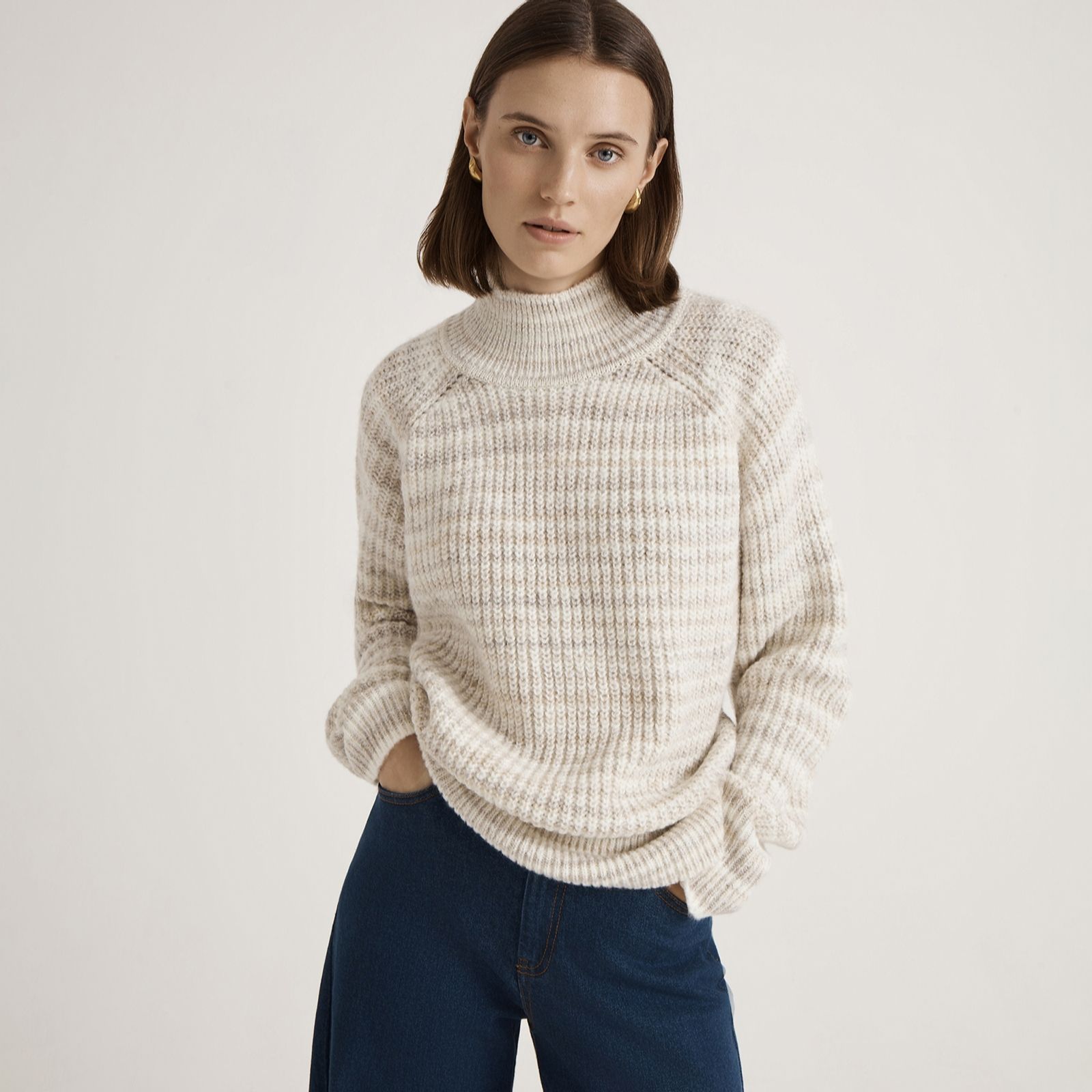 Finery London Helen Multi Stripe Knitted Jumper
