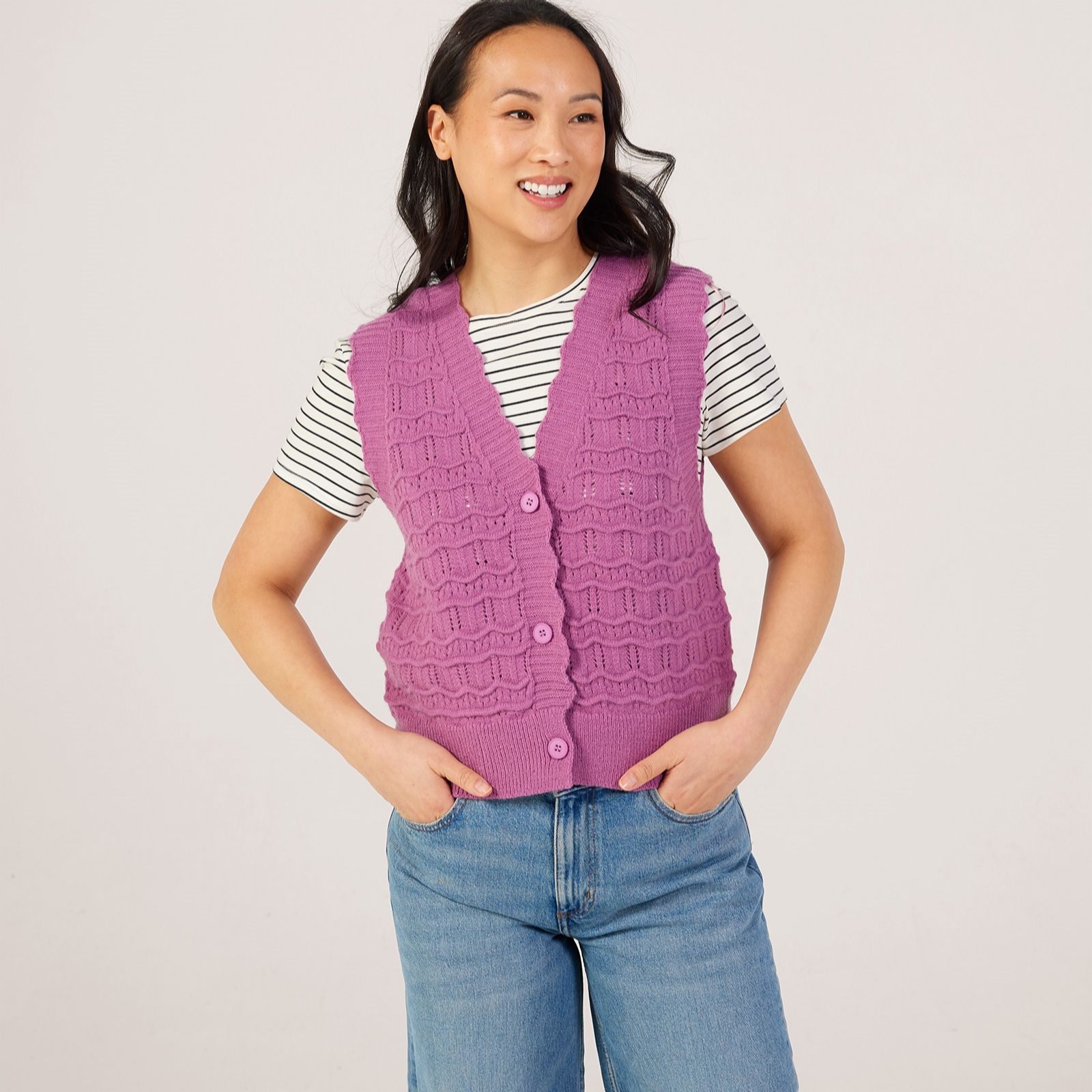 Izabel London Knit Vest