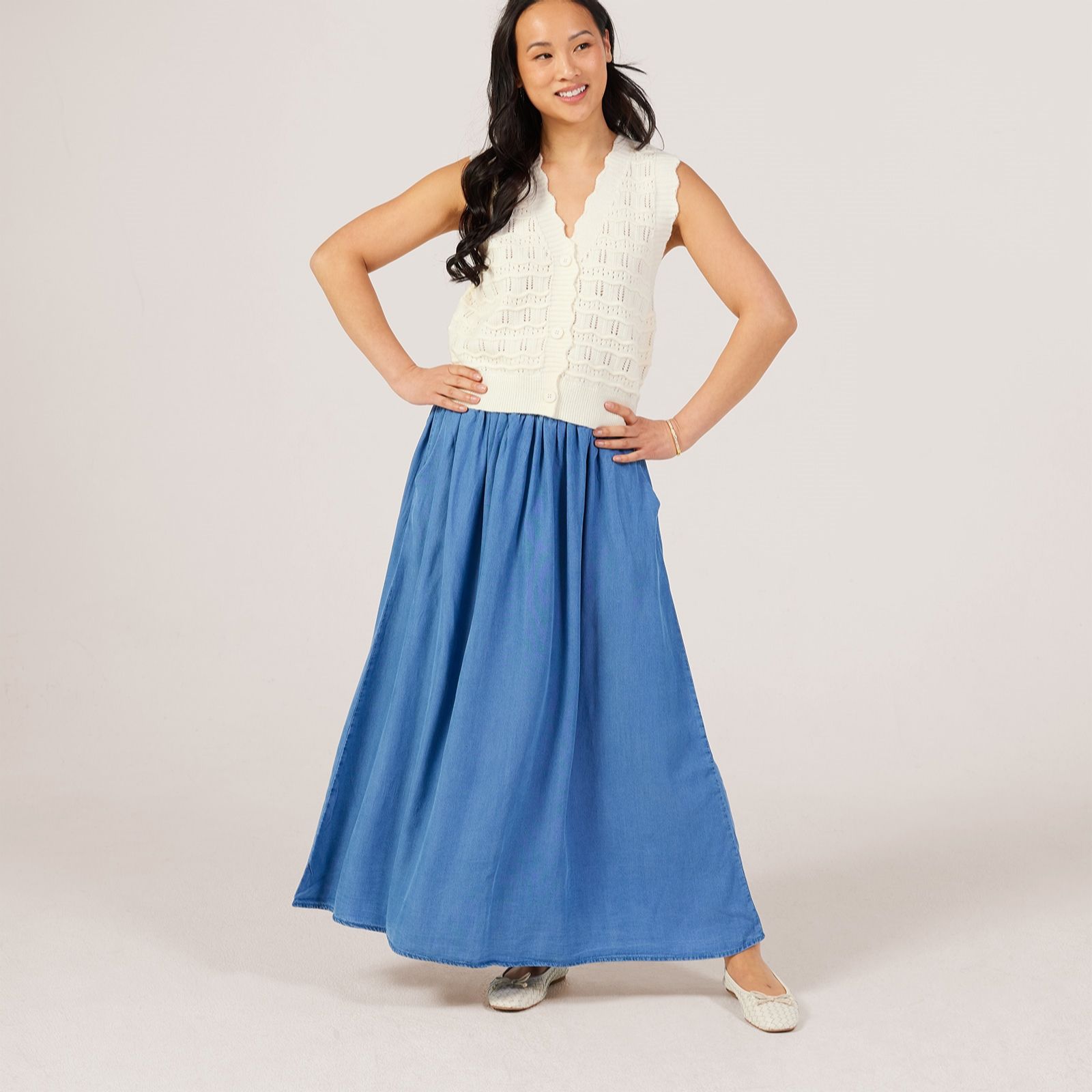 Izabel London Knit Vest