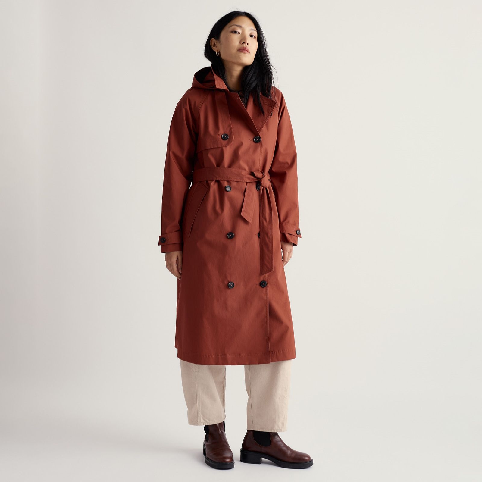 Seasalt Cornwall Waterproof Penweathers Trench Coat