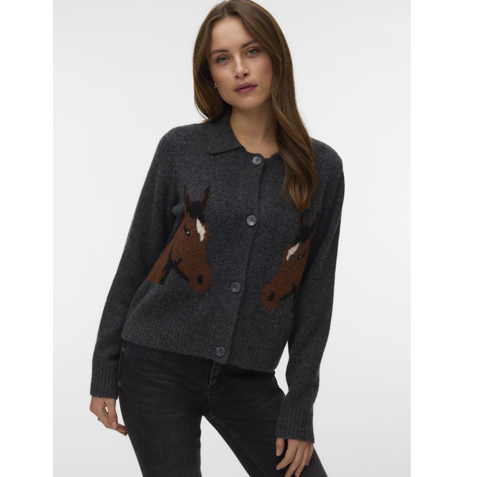 Vero Moda Cavallo Collar Detail Cardigan