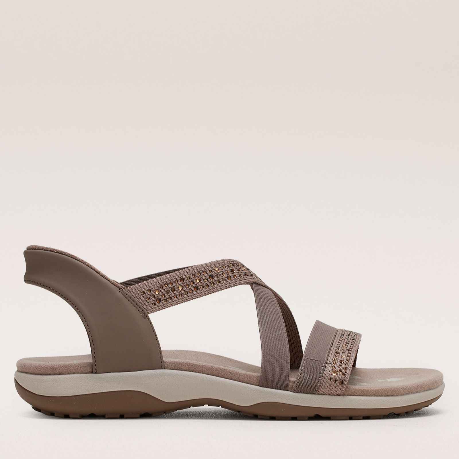 Outlet Skechers Reggae Slim Summer Sparkle Slip-Ins Sandal