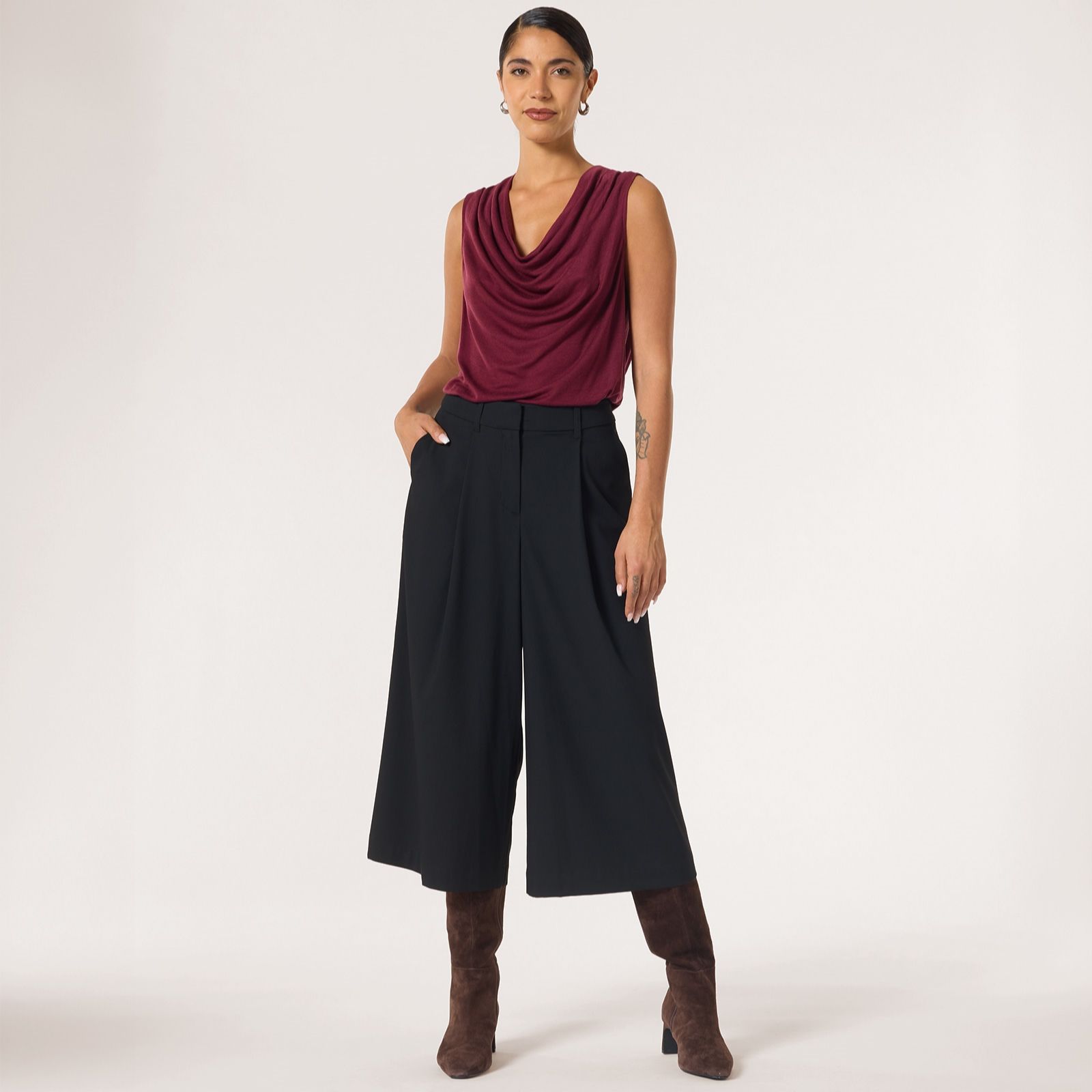 Ben de Lisi Pleat Front Culotte Standard