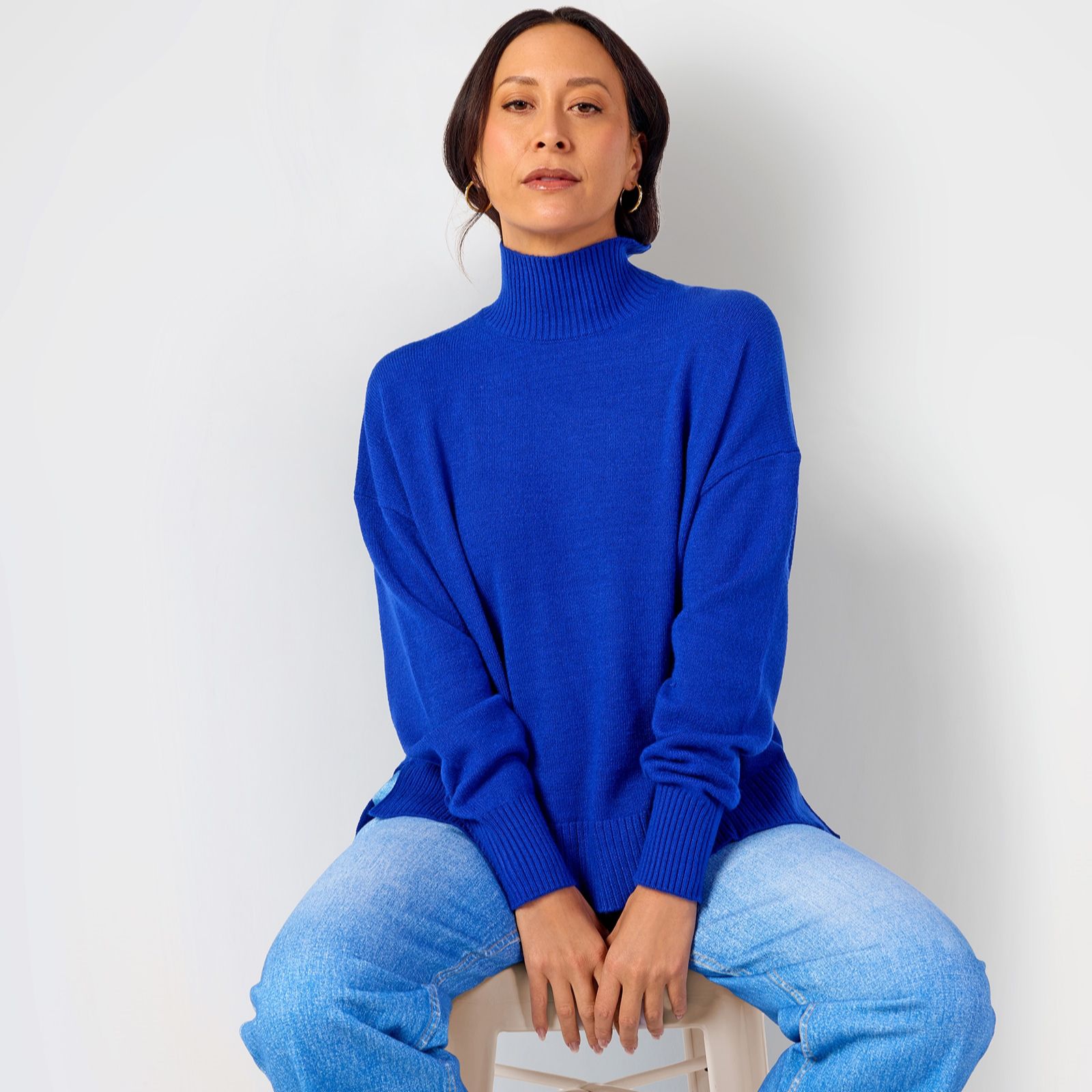 ELLE Get The Look High Neck Jumper
