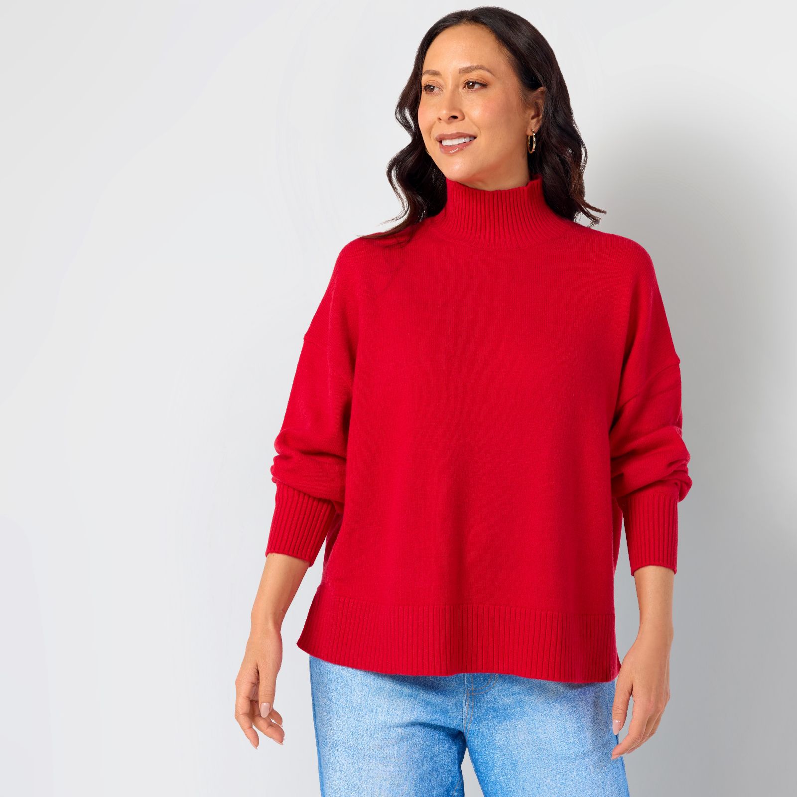 ELLE Get The Look High Neck Jumper