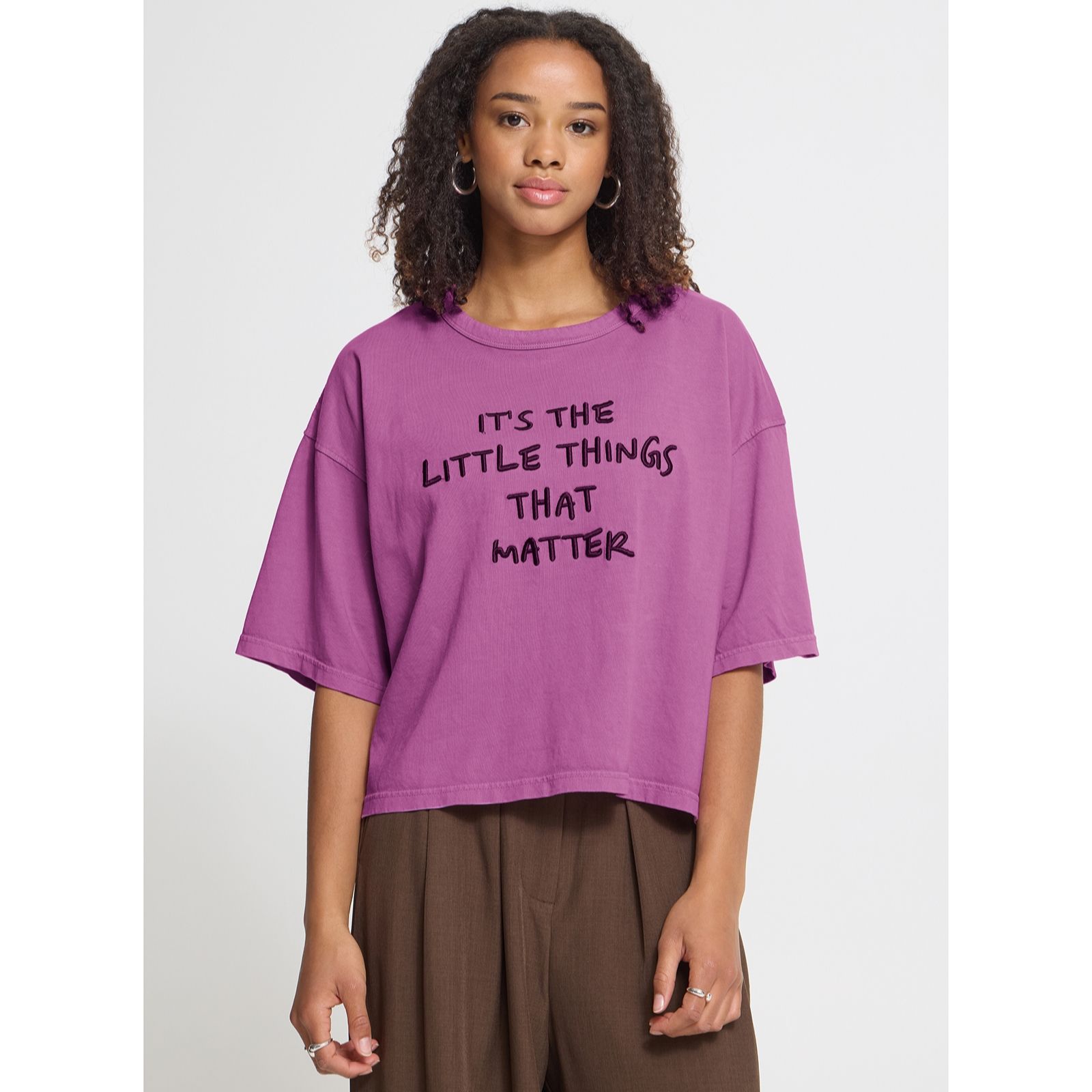 ICHI Nica Little Things Short Sleeve T-shirt