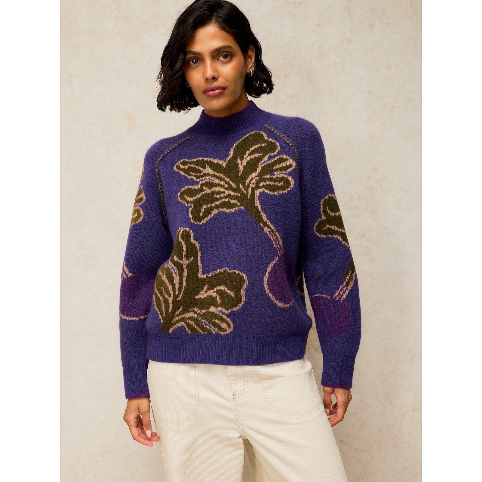 White Stuff Vegetable Jumper