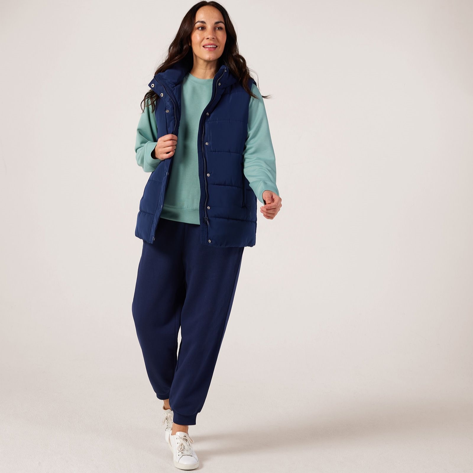 Denim & Co. Padded Gilet