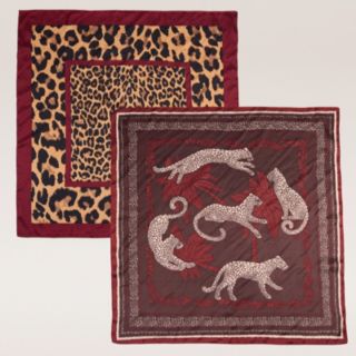 Malika 2pk Satin Scarf with Gift Pouches