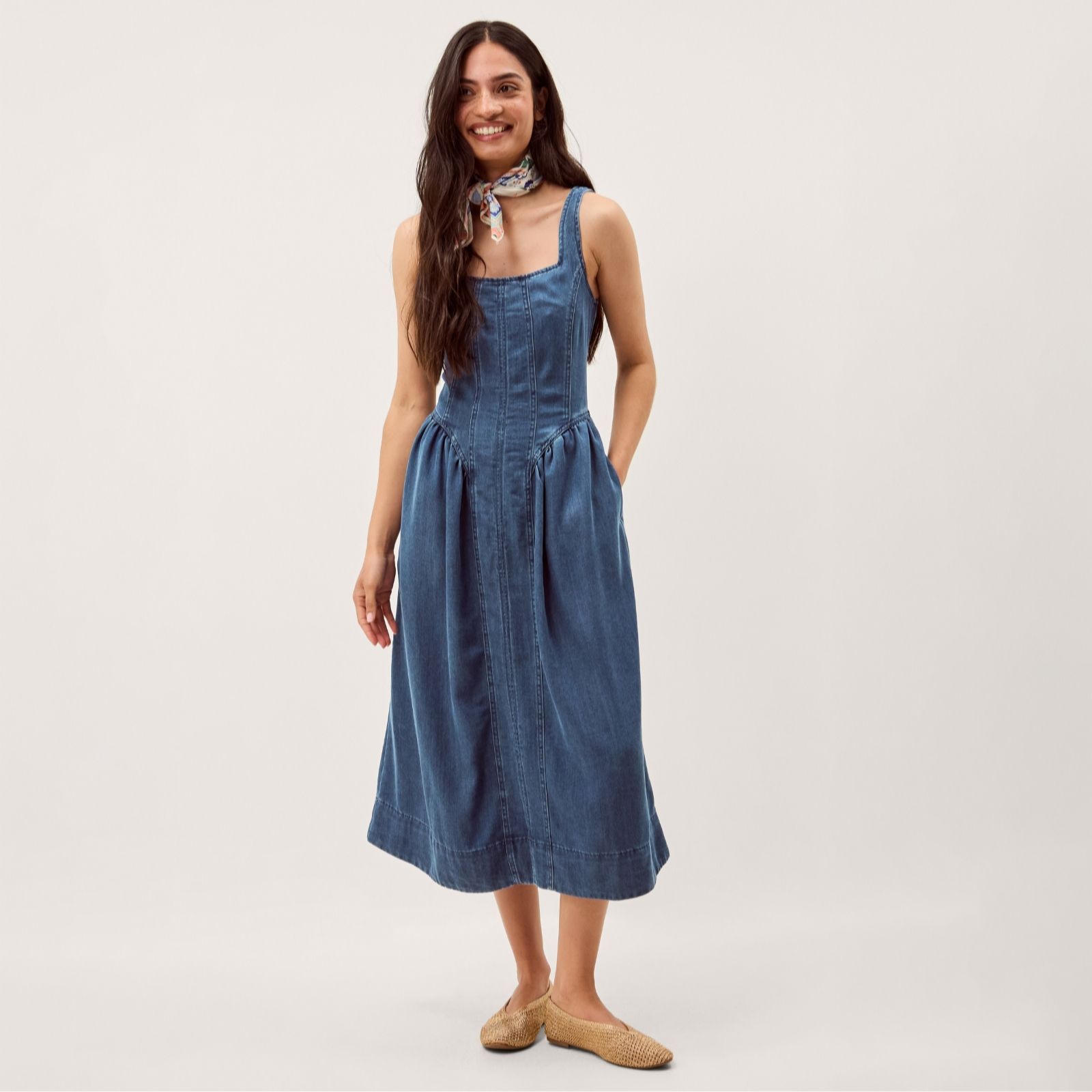 Monsoon Delia Corset Dress