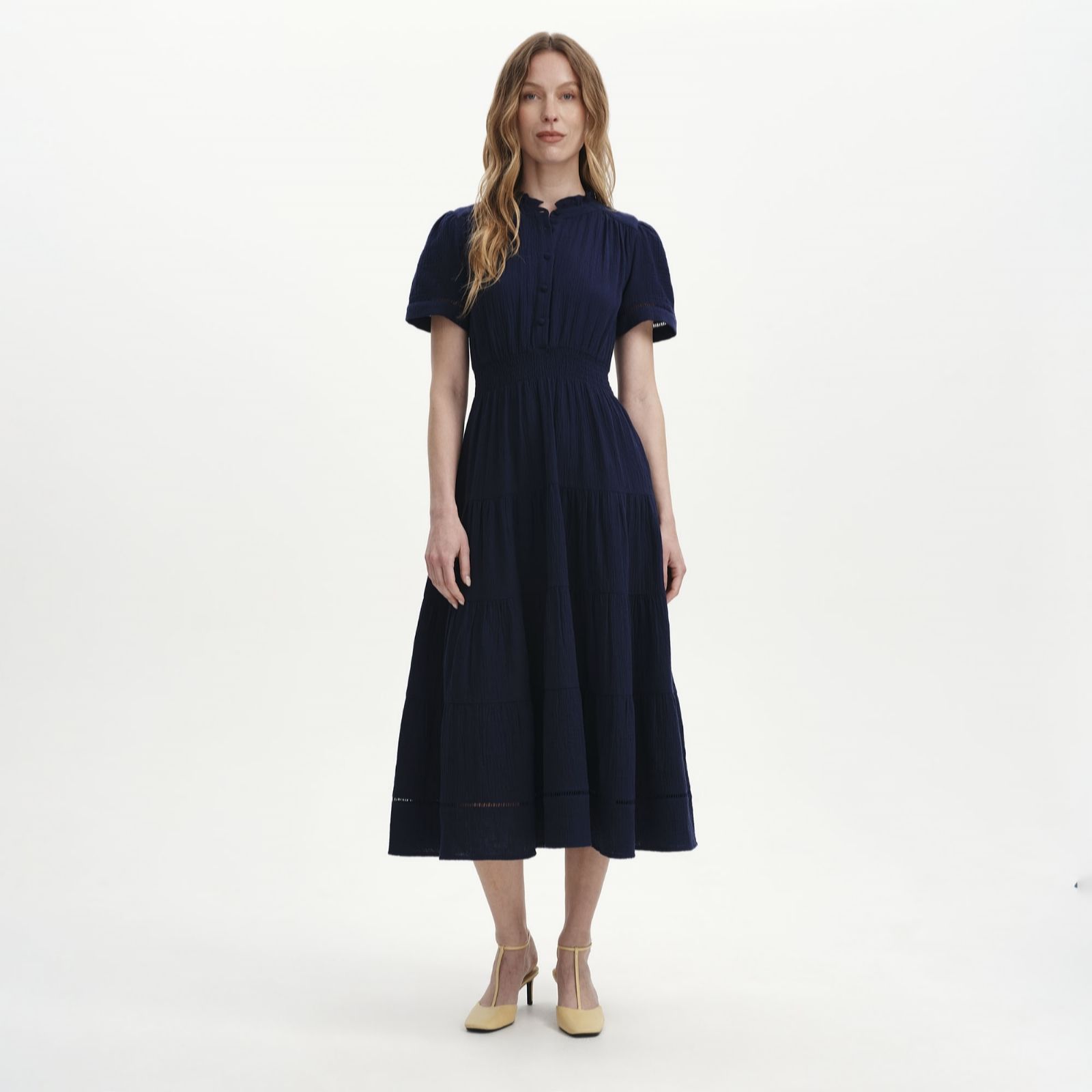 Finery London Cotton Natalia Shirt Style Dress Petite