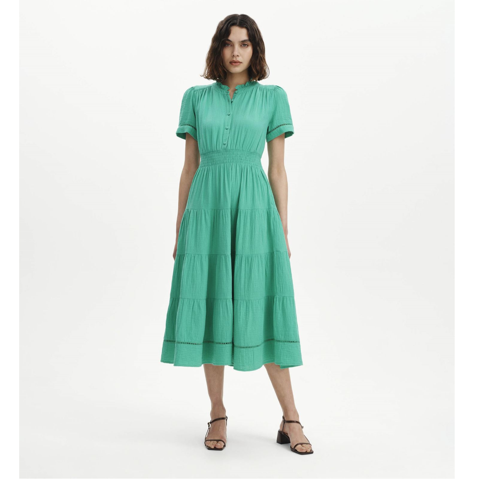Finery London Cotton Natalia Shirt Style Dress Petite