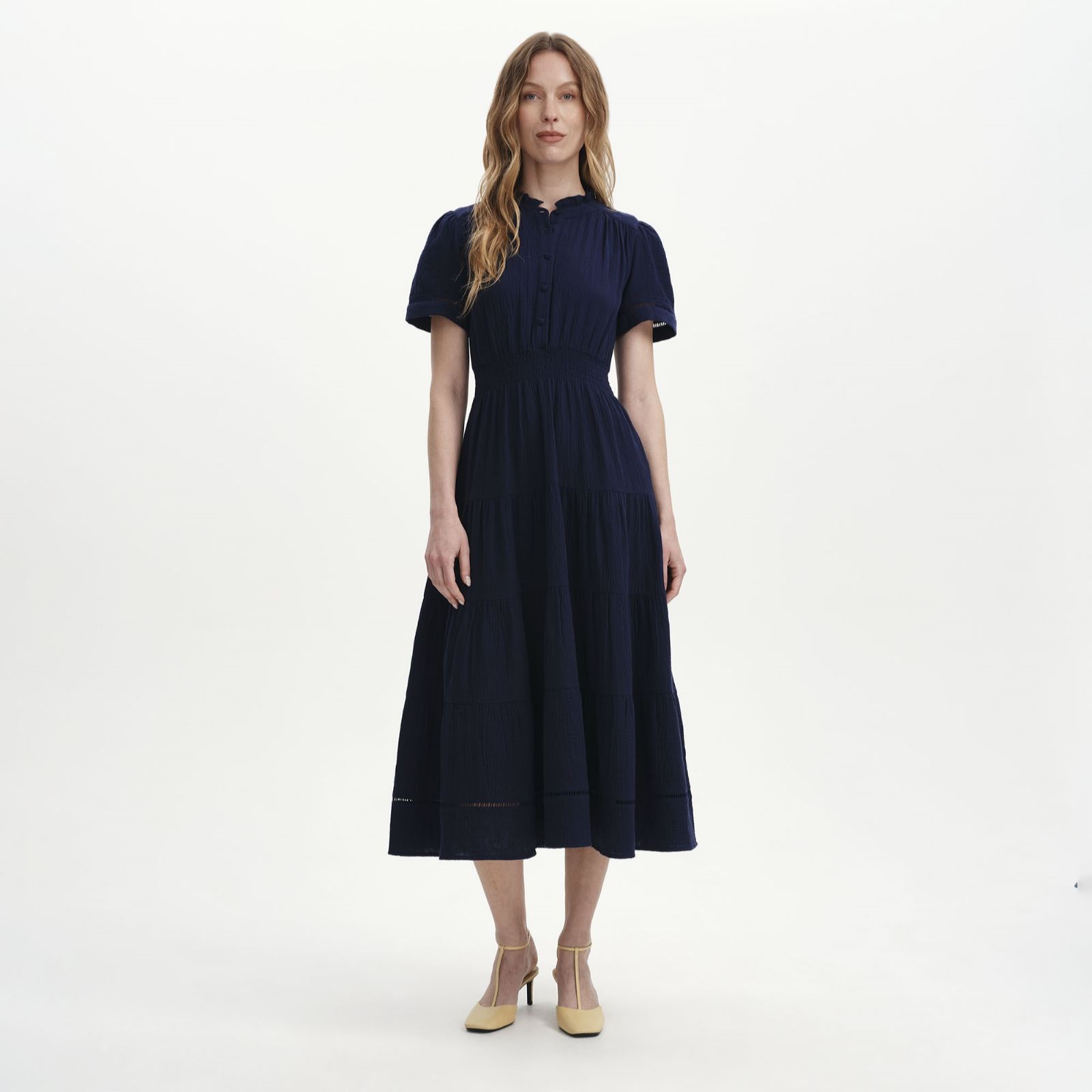 Finery London Cotton Natalia Shirt Style Dress Petite