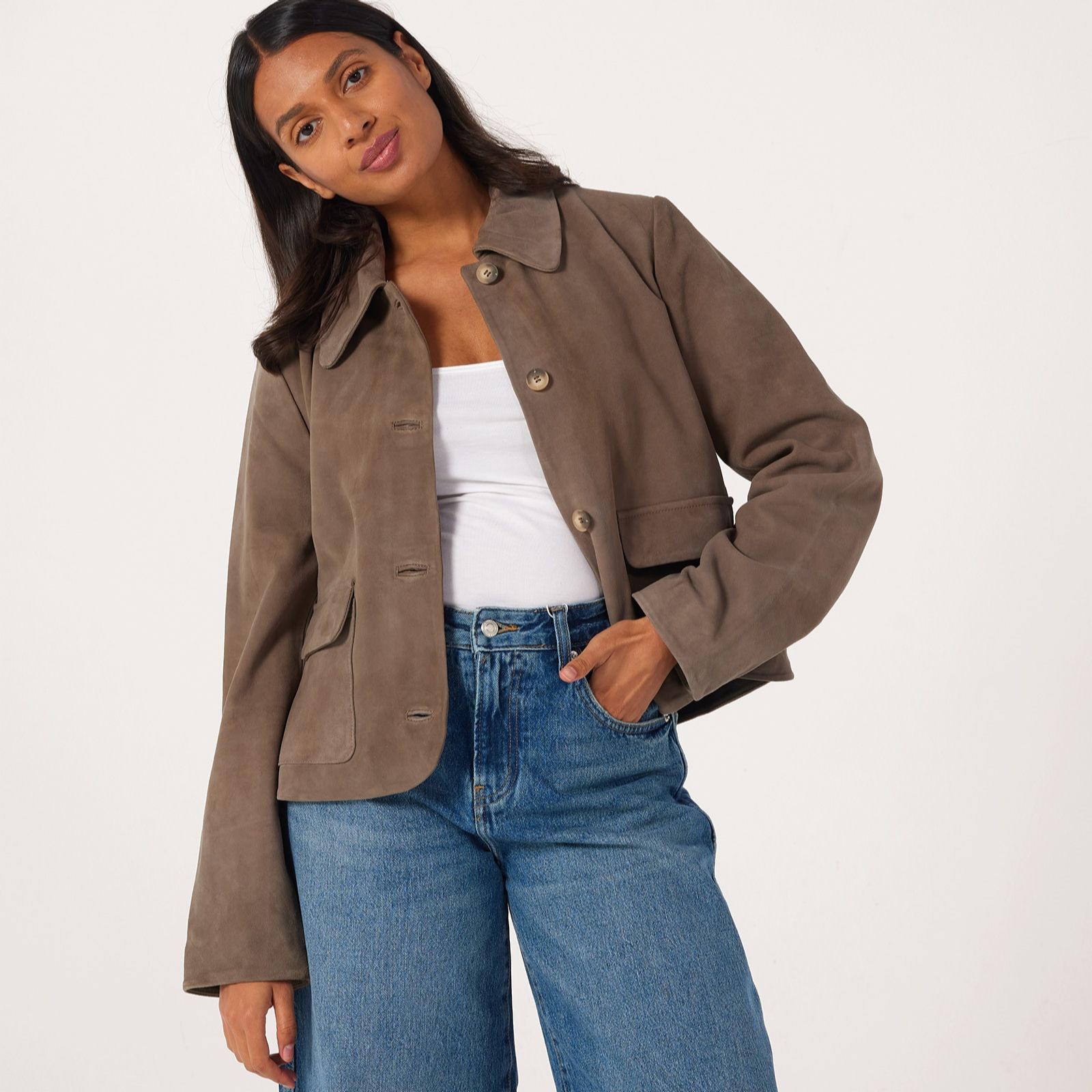 Selected Femme Kaya Suede Jacket