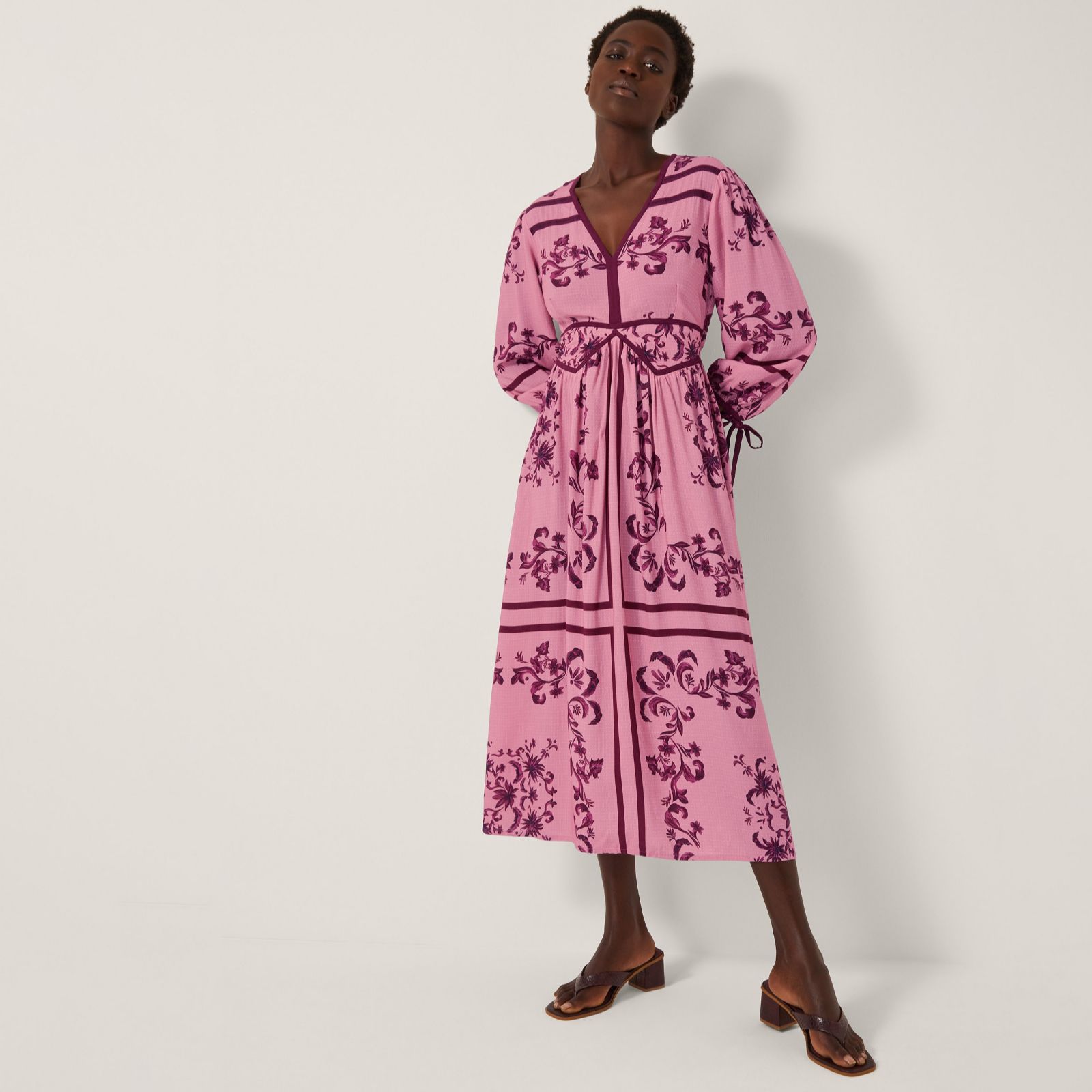 Monsoon Matilde Print Dress