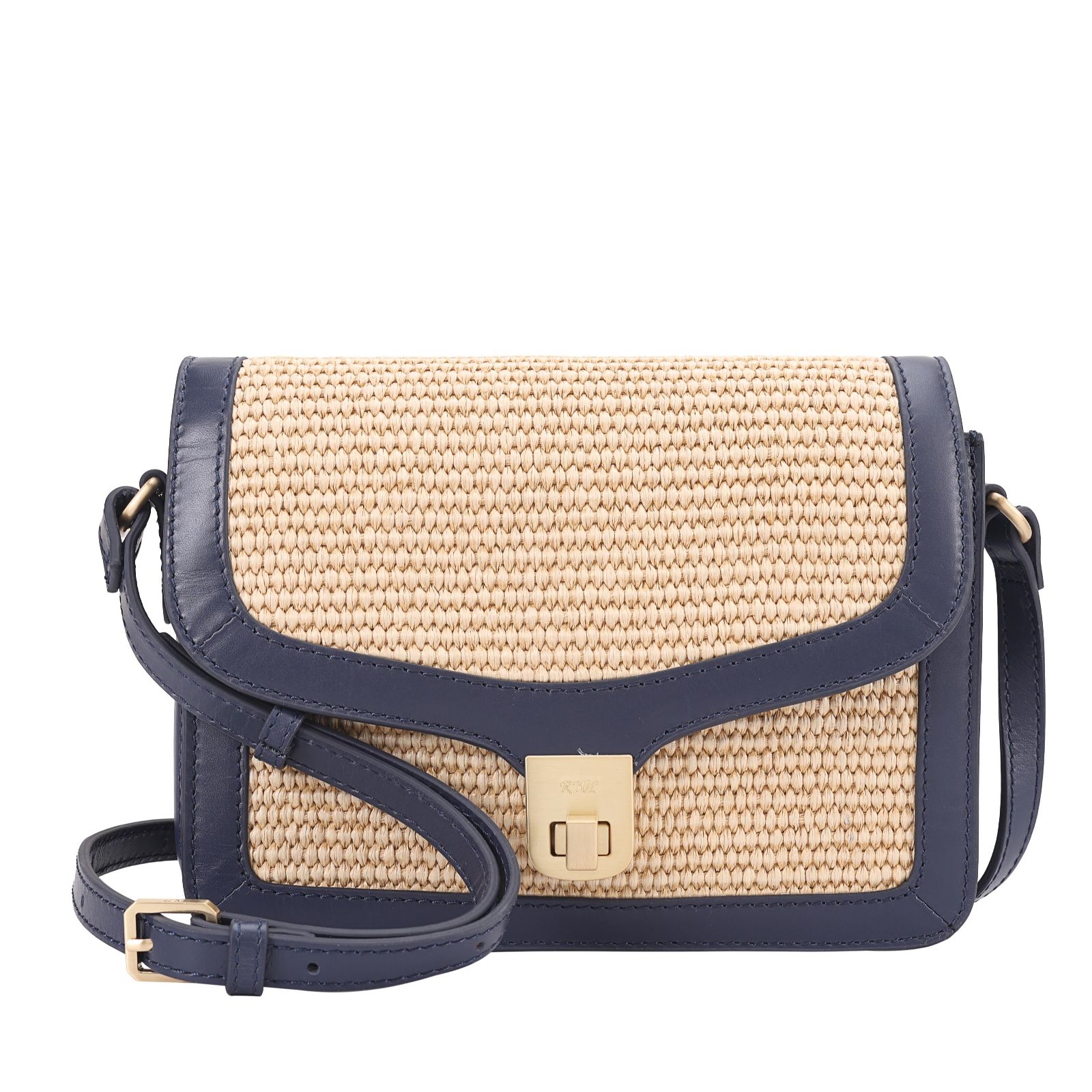 Ruth Langsford Raffia Cross-Body Bag