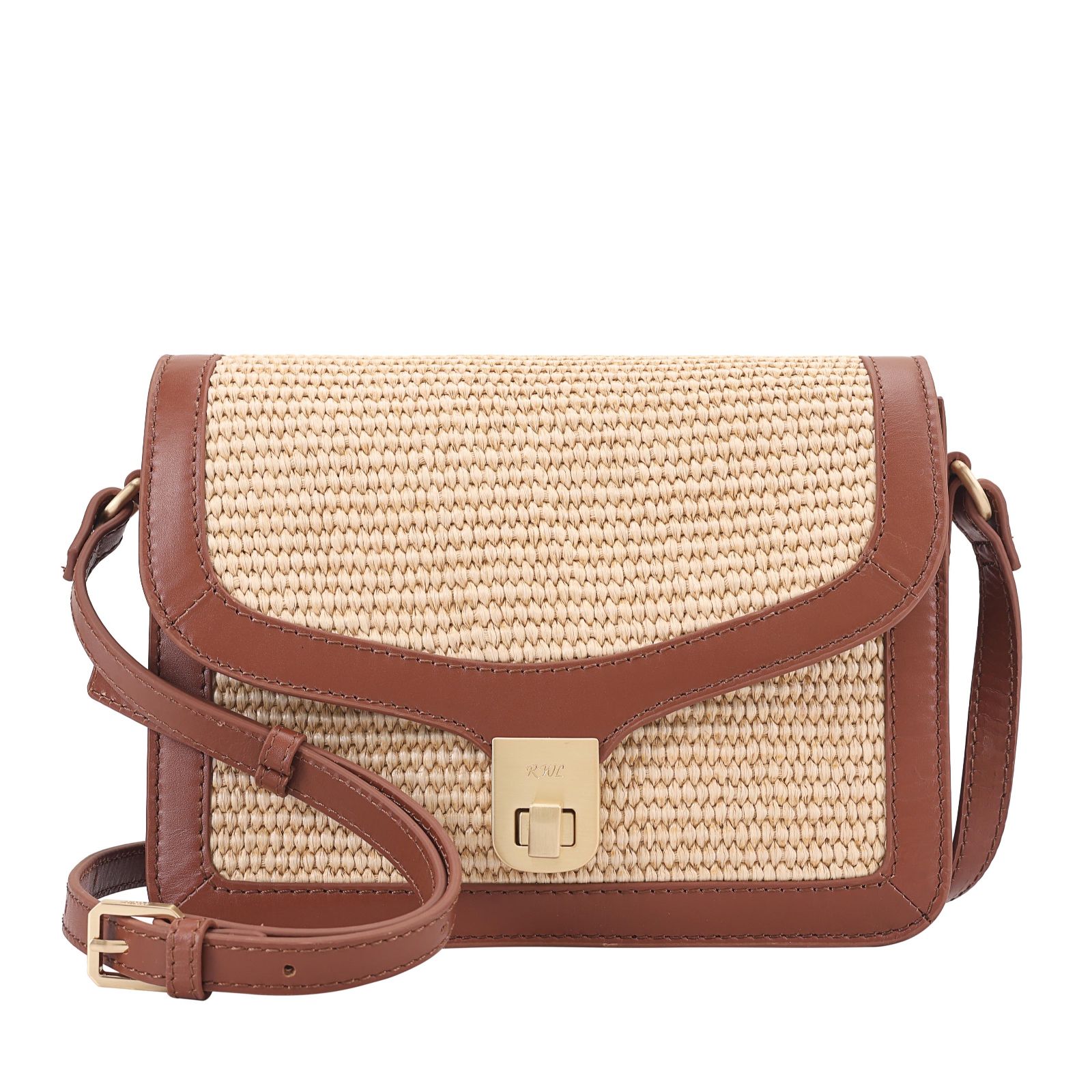 Ruth Langsford Raffia Cross-Body Bag