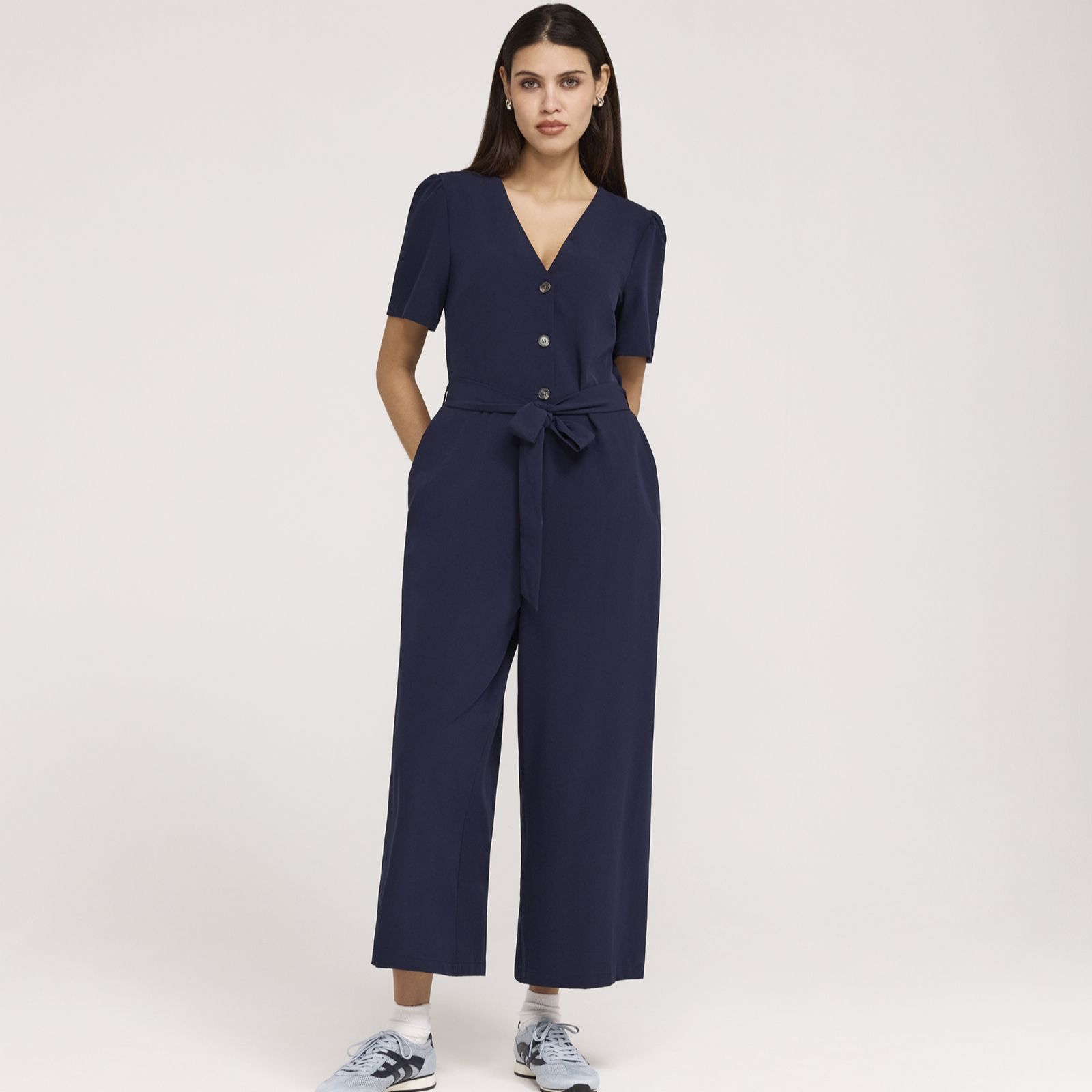 Finery London Uma Viscose Crepe Jumpsuit