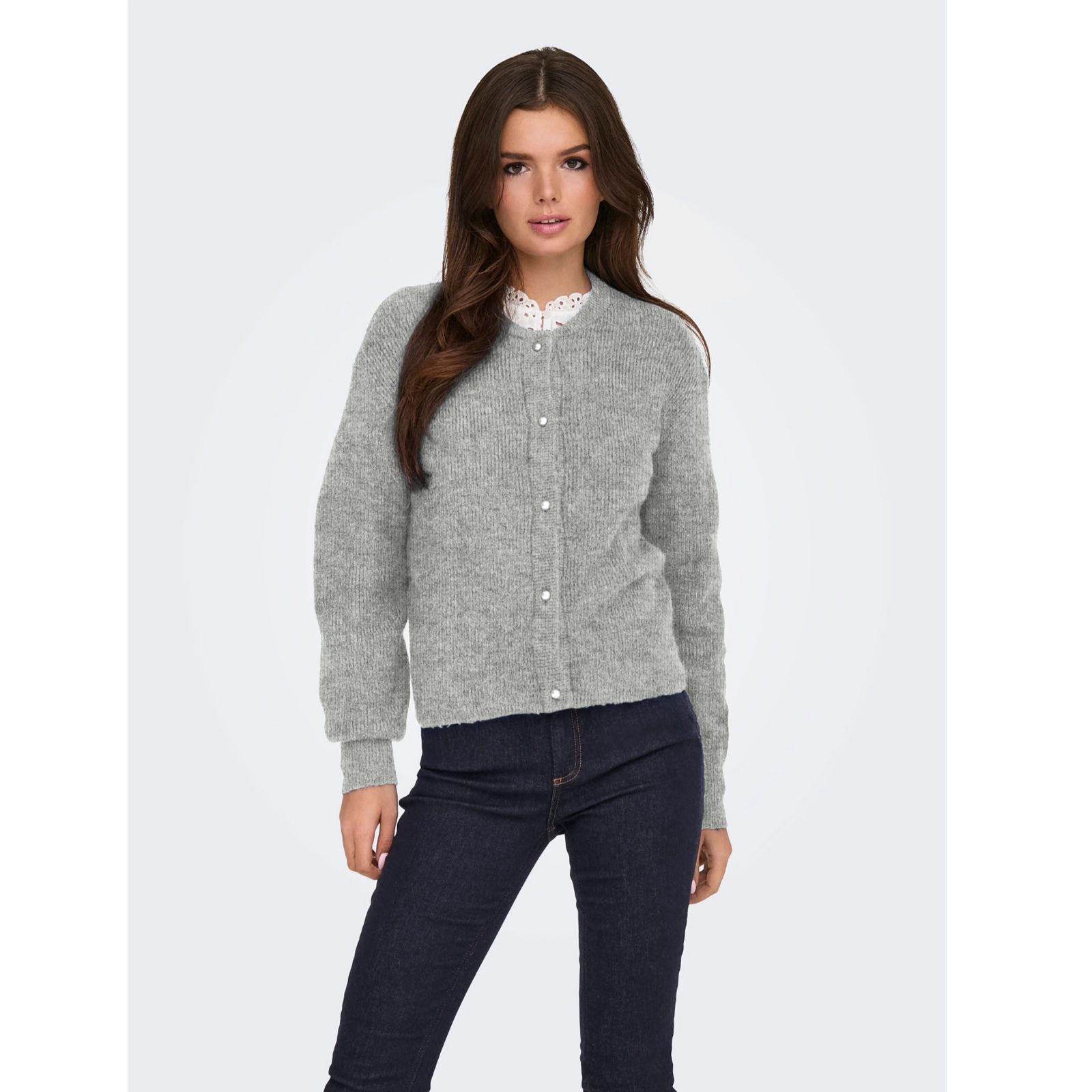 JDY Lumi Button Detail Cardigan