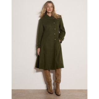 Apricot Tailored Military Coat