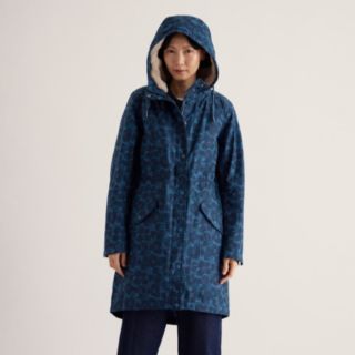 Seasalt Cornwall Plant Hunter 2 Printed Coat Petite