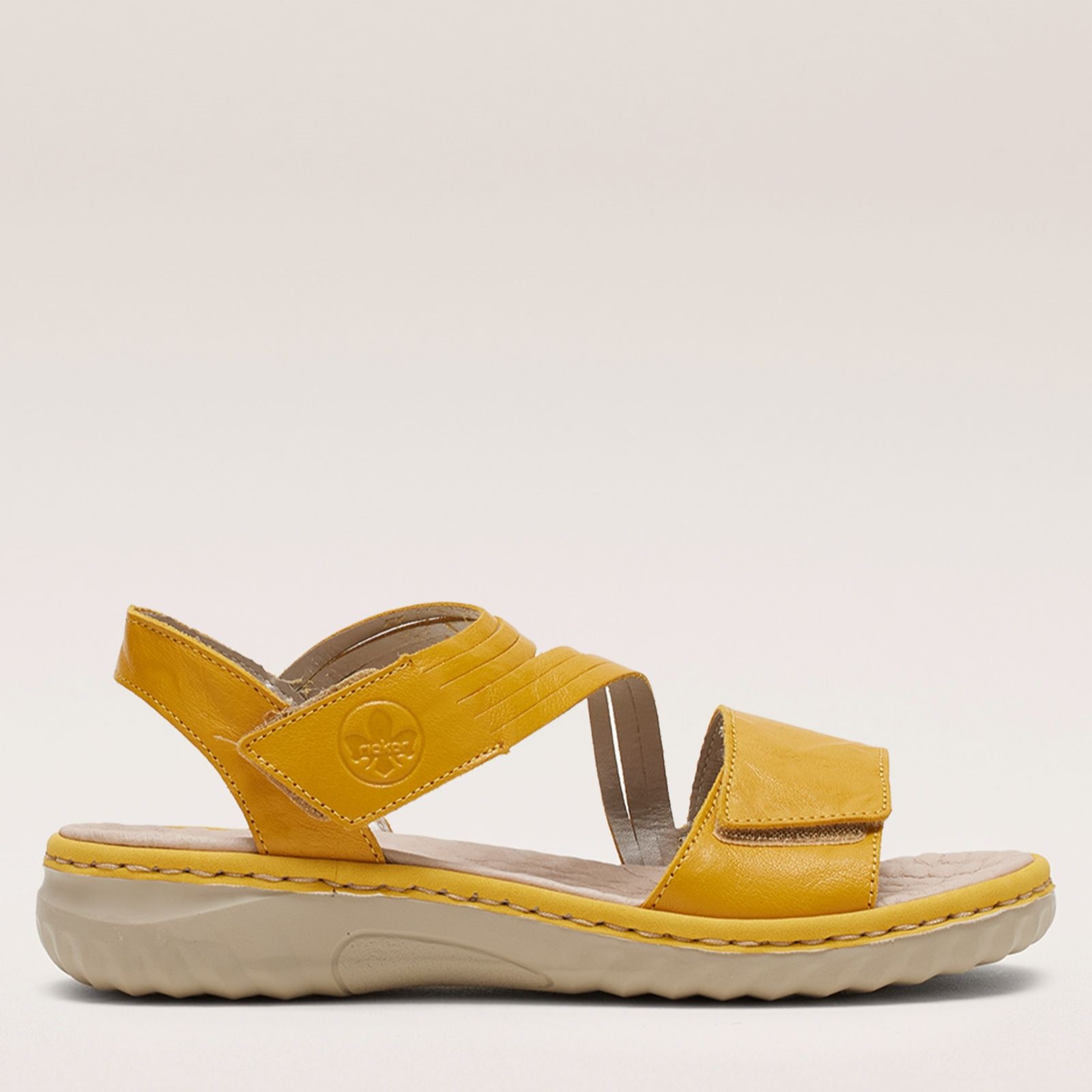 Rieker Leather Strap Sandal