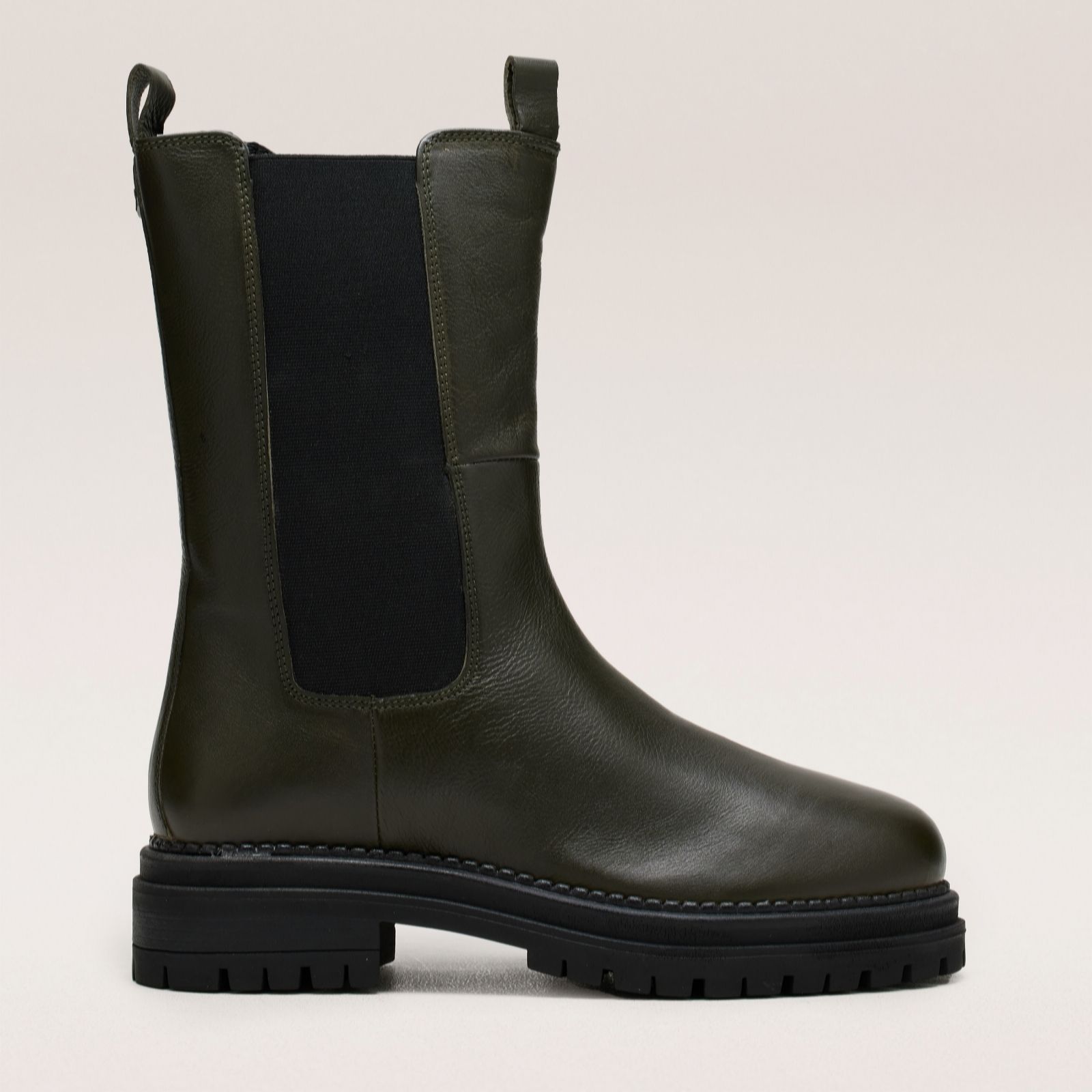 Outlet Moda In Pelle Giala Leather Boot