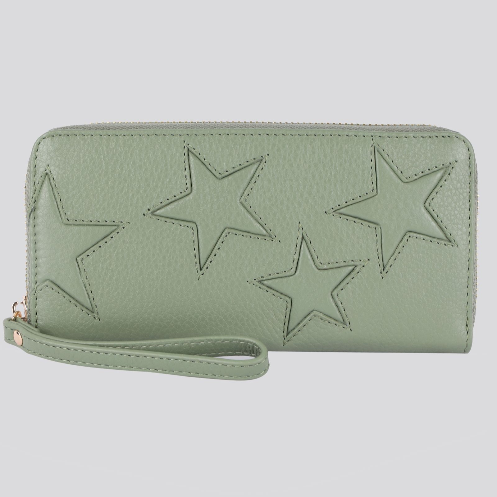 Ashwood Leather Star Boxed Purse and Keyring Set