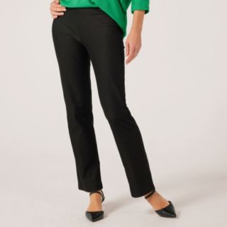 Kim & Co Deluxe Denim Knit Soft Flare Standard Trousers