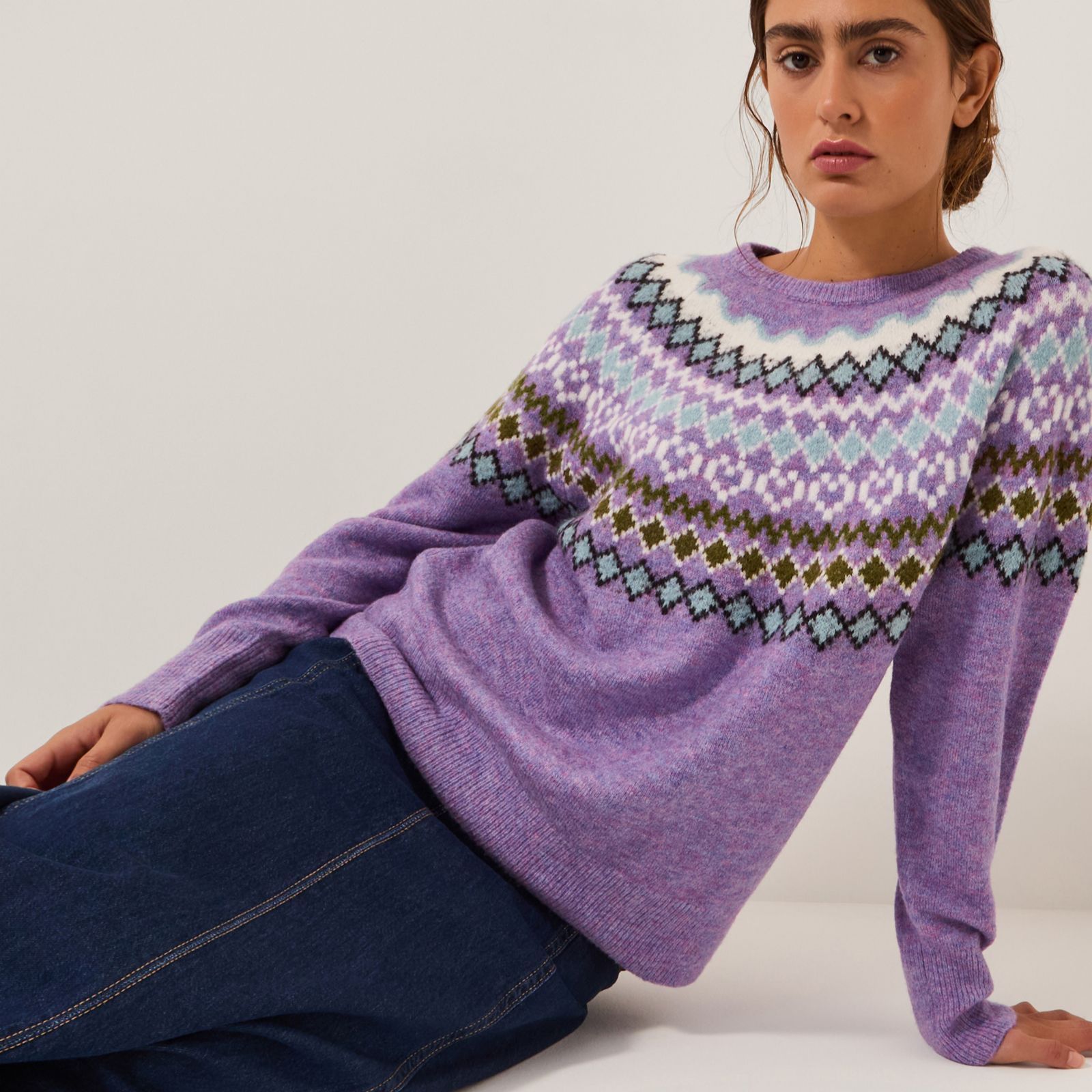 Monsoon Felicity Fair Isle Jumper